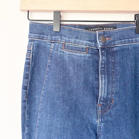 VERONICA BEARD Sheridan Exaggerated High Rise. Flare sz. 28 - Picture 5 of 8